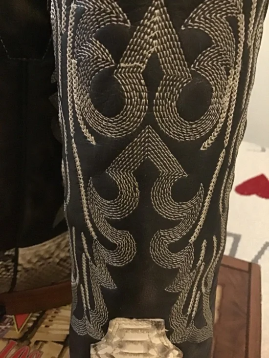 Los Altos Boots 9 1/2 EE PYTHON- Natural - Picture 11 of 15